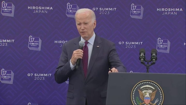 Biden claims he is blameless in US debt talks