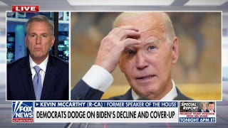 Kevin McCarthy calls on Democratic leaders to resign over cover-up of Biden's decline