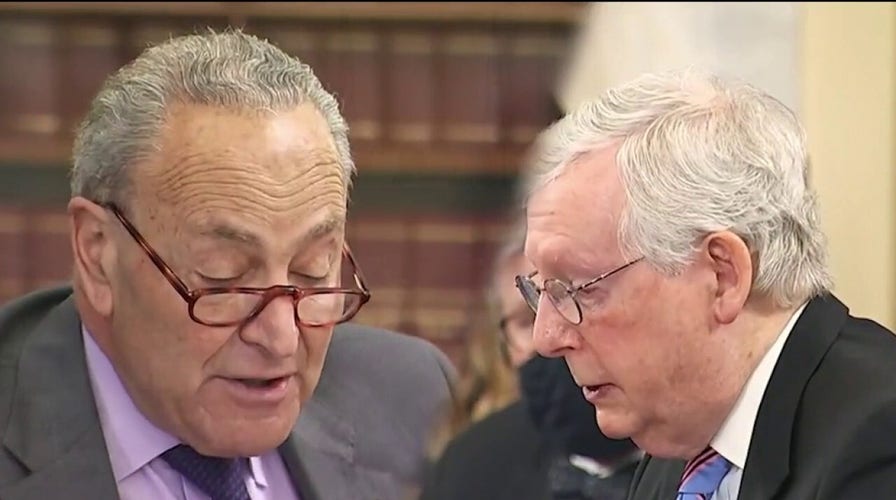 Schumer, McConnell face off in election reform hearing