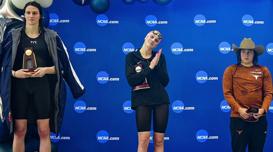 Olympian Emma Weyant finishes second to transgender swimmer Lia Thomas in NCAA championship