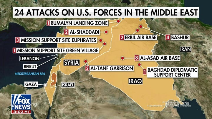 US airbase in Iraq attacked multiple times overnight with armed drones 
