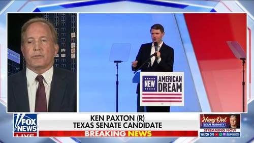 Talarico knows he cannot win if he tells Texans the truth about his beliefs: Ken Paxton