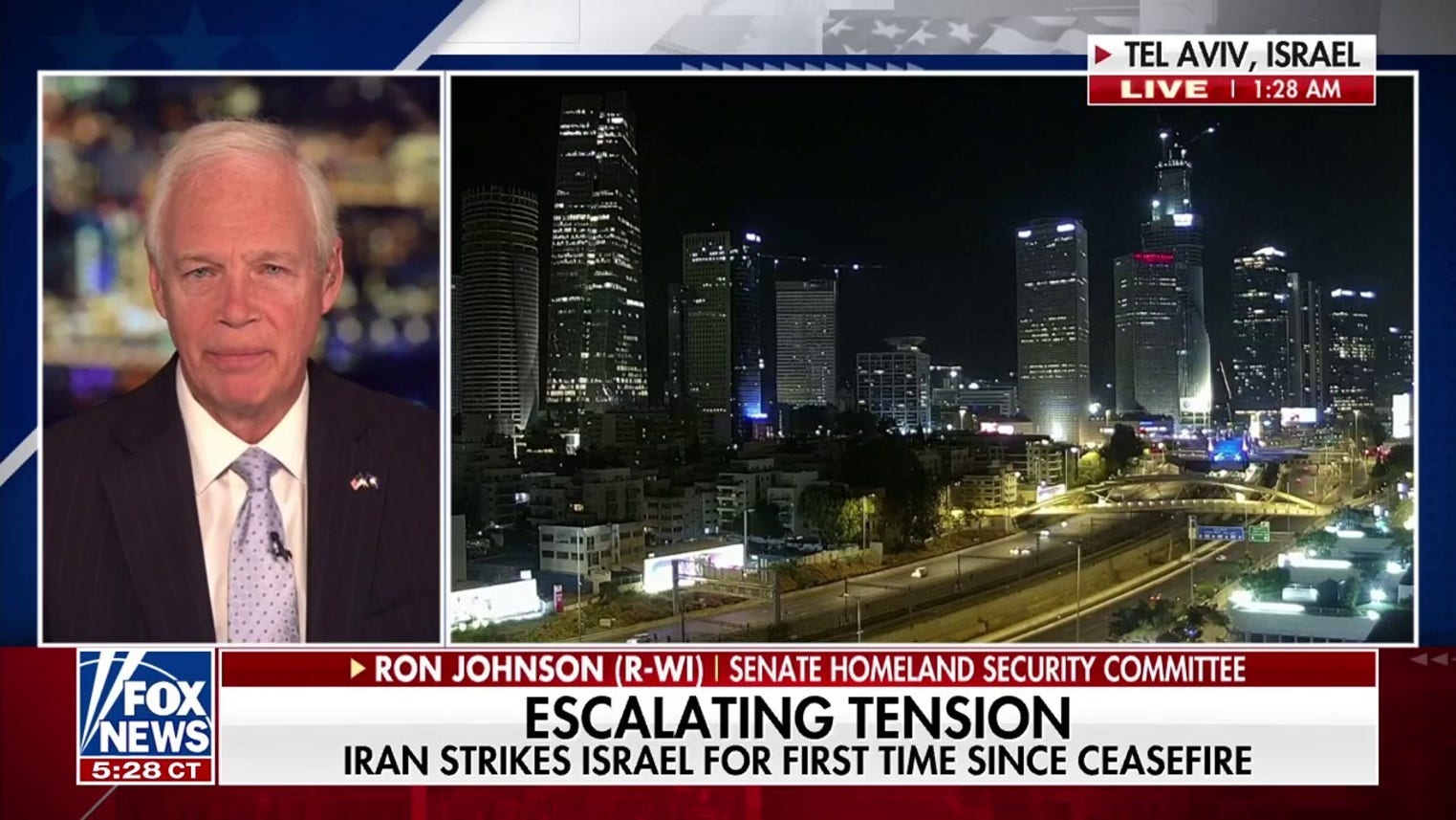 Ron Johnson: Iran must never become nuclear power, control Strait of Hormuz