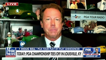 Play-by-play announcer on which golfers to watch at PGA Championship