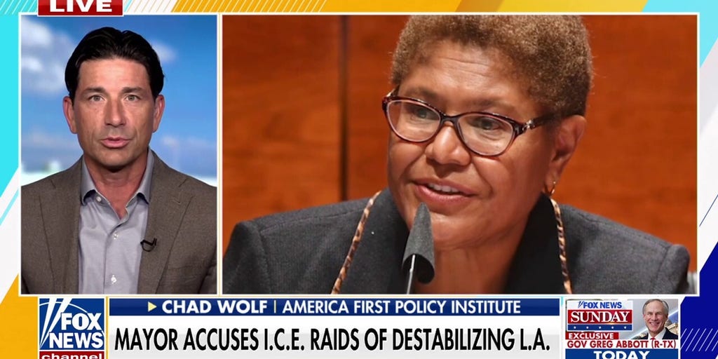 LA Mayor Karen Bass skewered for accusing ICE of destabilizing local economy