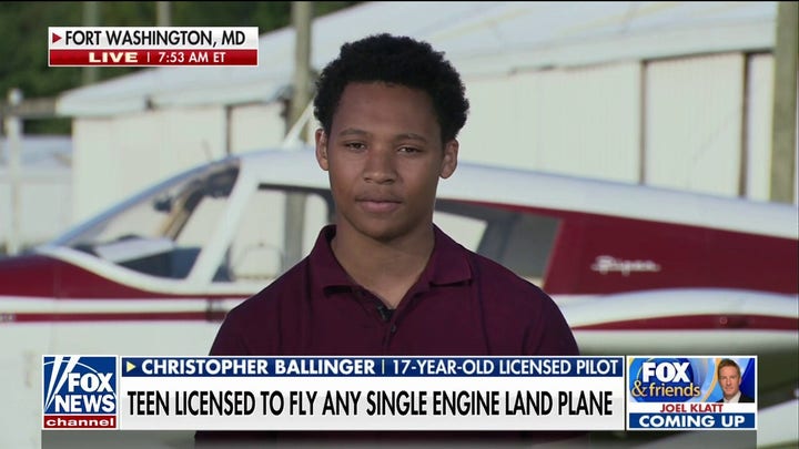 DC teen becomes one of US's youngest pilots, flies solo