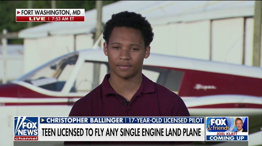 DC teen becomes one of US's youngest pilots, flies solo