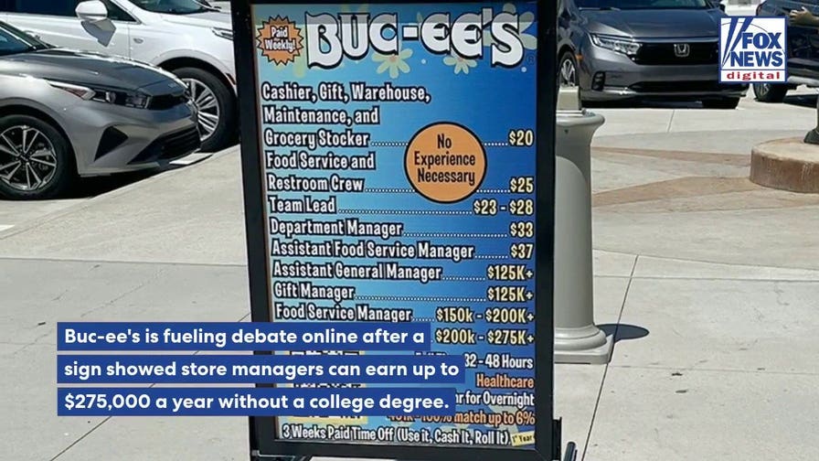Buc-ee's six-figure pay for managers fuels debate over career paths without college