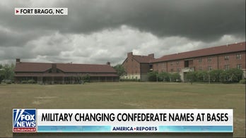Military changing confederate names at bases