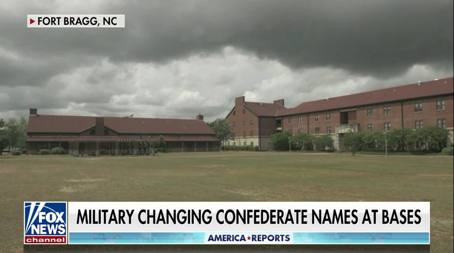 Military changing confederate names at bases