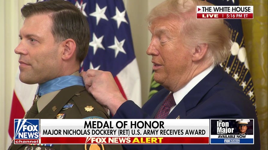 Trump awards Medal of Honor to 3 US service members