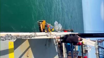 Boy is saved from frigid elements in Alaska after nearly three days on the water