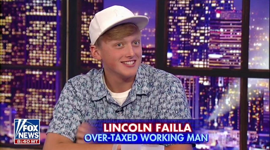 15-year-old Lincoln Failla gets a taste of taxation on first paycheck