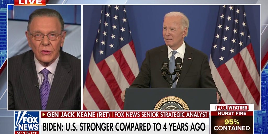 Biden has a failed presidency, Gen. Jack Keane says