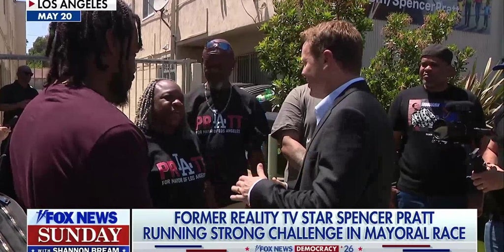Karen Bass calls Spencer Pratt a 'villain' as he gains traction in Los Angeles mayoral race