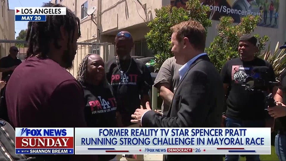 Karen Bass calls Spencer Pratt a 'villain' as he gains traction in Los Angeles mayoral race