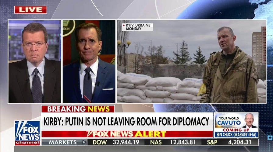 Russian forces have progressed toward Kyiv: Kirby