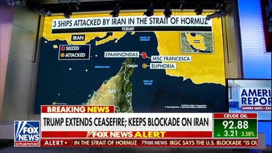 Iran seizes two commercial ships in Strait of Hormuz, attacks third