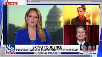 Kavanaugh would-be assassin sentenced to 8 years in prison