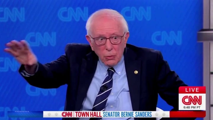 Bernie Sanders calls out CNN during network's town hall, claims corporate media doesn't cover healthcare 