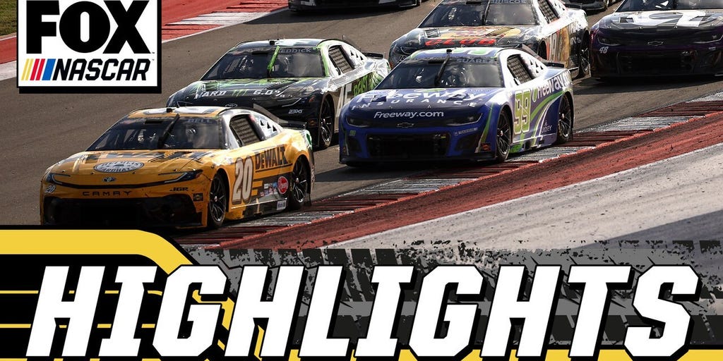 NASCAR Cup Series: EchoPark Automotive Grand Prix Highlights | NASCAR on FOX