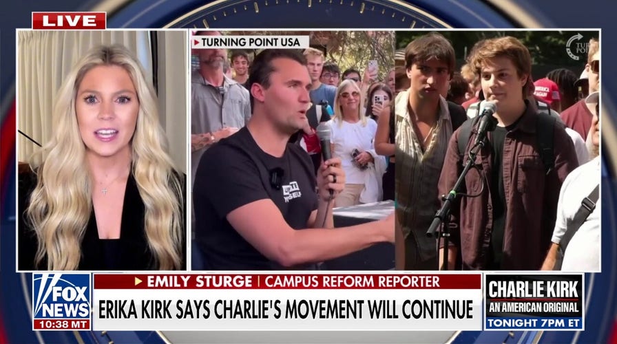 Students would 'skip class just to ask Charlie Kirk a fifteen second question'