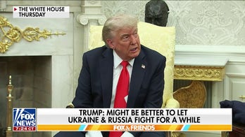 Trump suggests taking a step back from Ukraine peace talks 