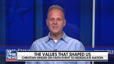 Christian singer Matthew West addresses faith revival at National Mall