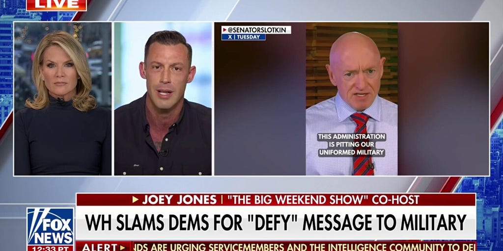 Retired Marine Joey Jones blasts Dems' 'defy' message, reveals what 'put flames through' him