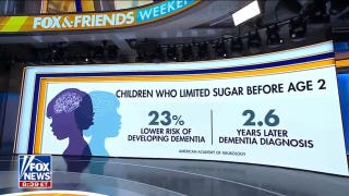 Limiting sugar in early childhood linked to lower dementia risk