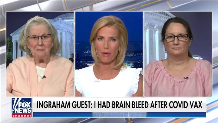  Ingraham guest: I had massive brain bleed after receiving 2nd covid vaccine dose