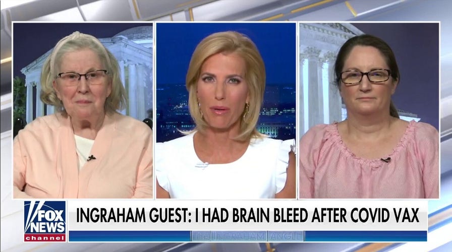  Ingraham guest: I had massive brain bleed after receiving 2nd covid vaccine dose