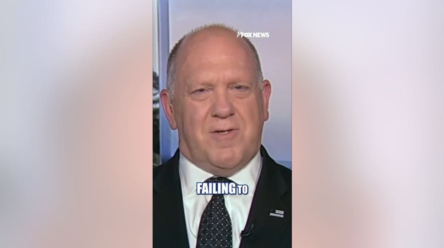 Tom Homan: Look at the data!