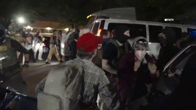 Federal agents in New Jersey beat back anti-ICE agitators in chaos outside Delaney Hall detention facility