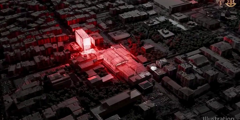 Israel releases illustration of Khamenei's bunker