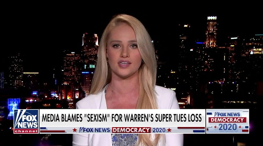 Tomi Lahren reacts to media blaming 'sexism' for Warren's Super Tuesday losses