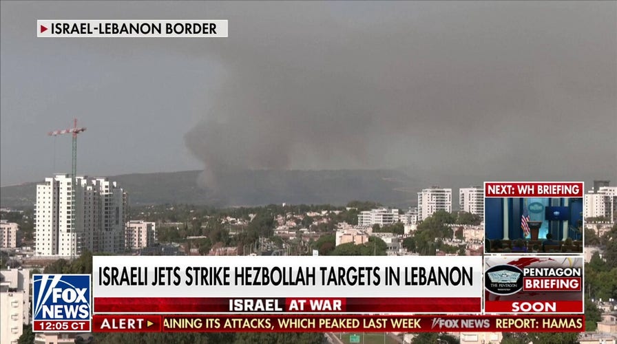 Israeli jets strike Hezbollah targets in Lebanon