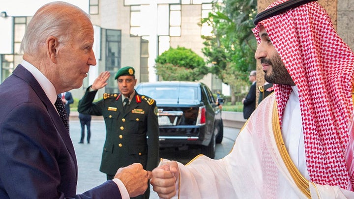 President Biden meets with Saudi Crown Prince Mohammed bin Salman