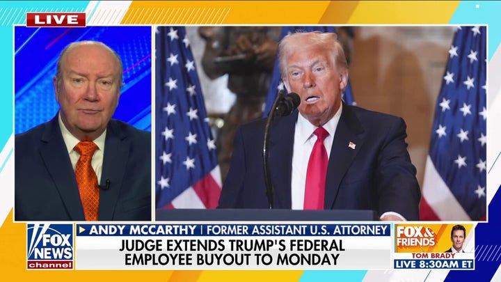 Trump’s federal workforce cuts could end up in the Supreme Court, says Andy McCarthy