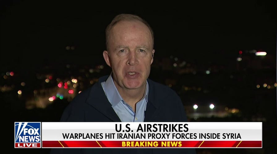 War planes hit Iranian proxy forces inside Syria