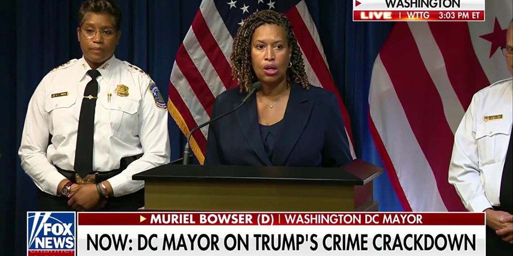 DC mayor touts 'huge decrease in crime' after Trump announces takeover of police