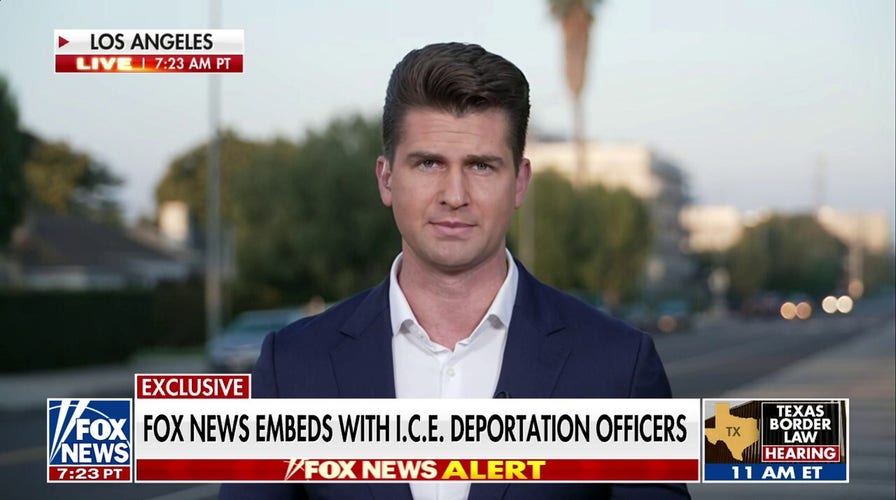  Bill Melugin embeds with ICE team to remove three drug traffickers off LA streets