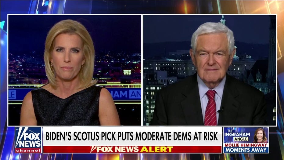 Newt Gingrich: Biden gets to nominate, he does not get to approve SCOTUS nominee