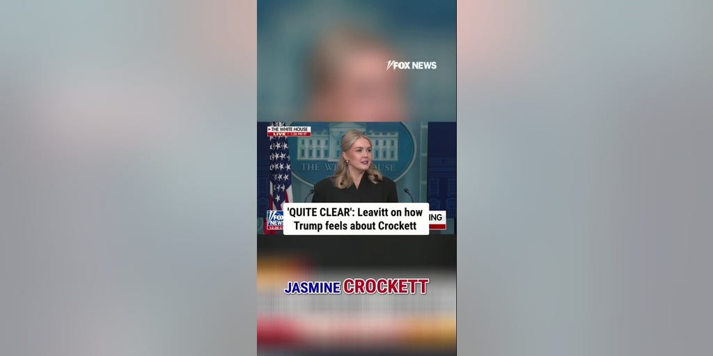 Leavitt calls Jasmine Crockett 'wholly unqualified' for Senate office