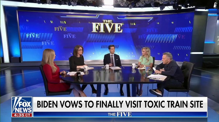 'The Five': Biden plans to visit East Palestine, Ohio 'at some point'