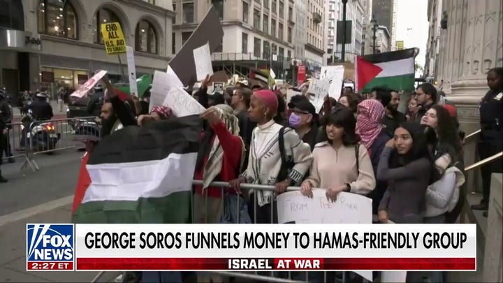 Soros funds nonprofit that finances pro-Palestinian protests: Watchdog group