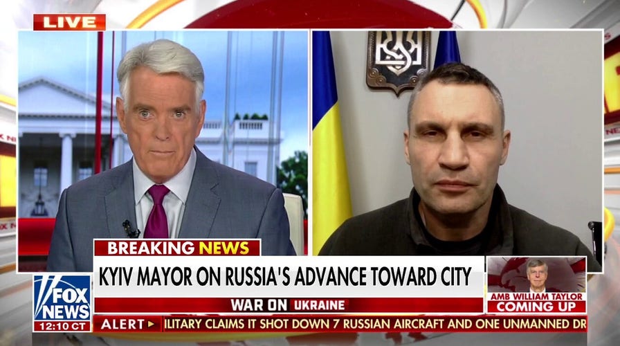 Mayor of Kyiv speaks out with city under siege: ‘We are ready to defend our future’