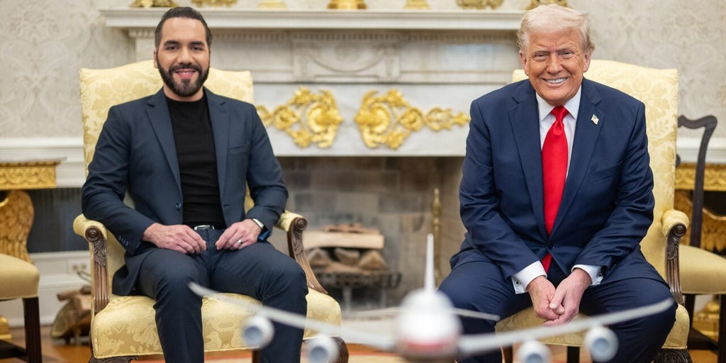 ¡Bukele y Trump juntos en la Casa Blanca!
