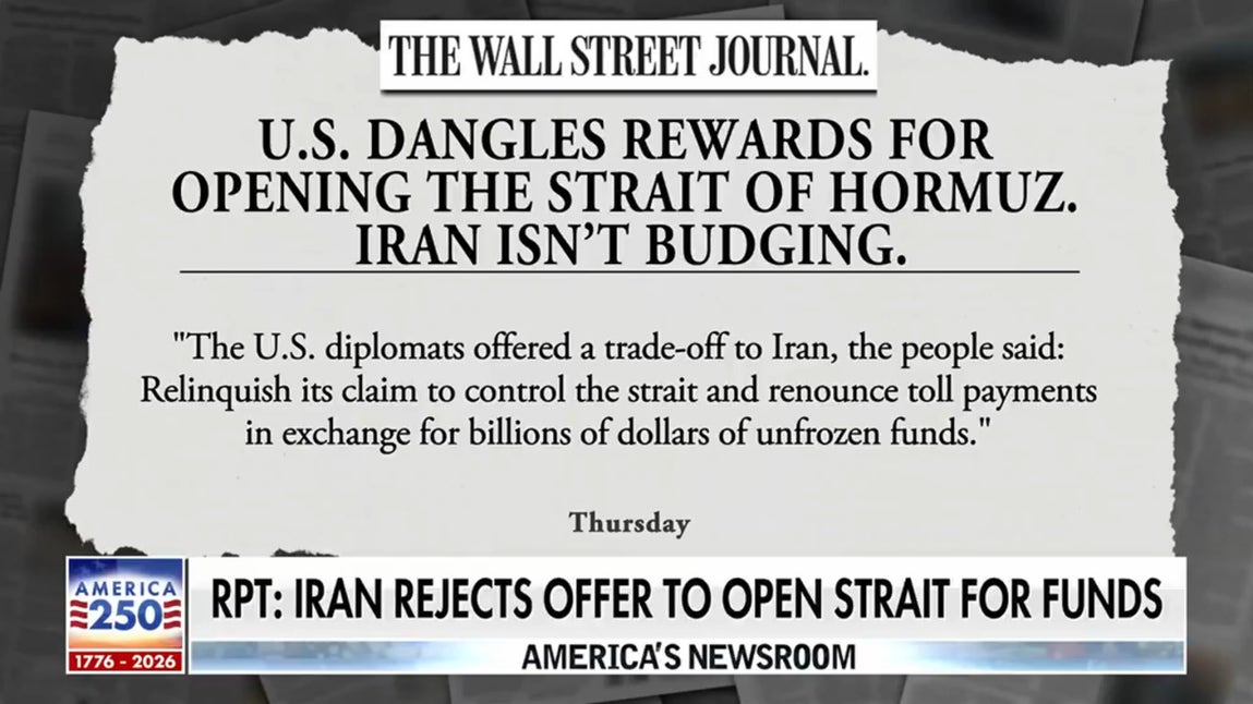 Iran rejects US offer to open Strait of Hormuz
