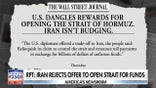 Iran rejects US offer to open Strait of Hormuz